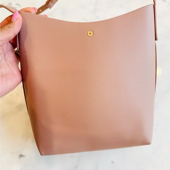 Preowned Samara Vegan Small Cross Body Bag in Bluff - Elegant Pink Shoulder Bag - Picture 5 of 6